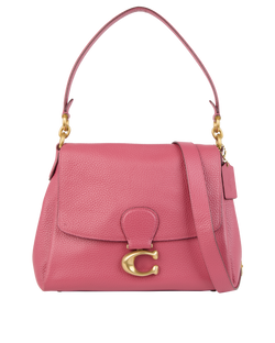 May Shoulder Bag, Leather, Pink, 3945, DB, 3*